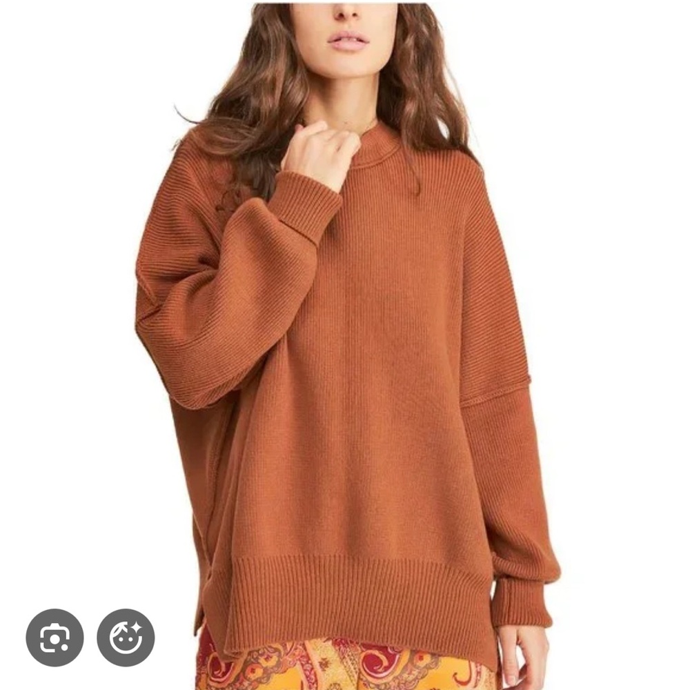 Free People Easy Street Tunic Rust